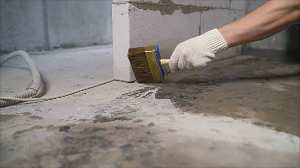 Crawl space vapor barrier installation in Ludington, MI